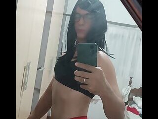 Sakura Tranny Cute Panties Red