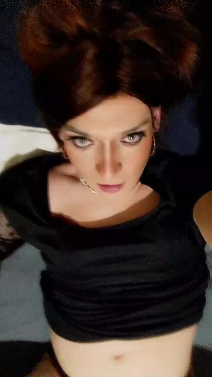 crossdresser, lingerie, solo, homemade, milf